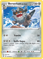 Berserkatt de Galar 127/209 Pokémon Clash des Rebelles