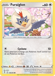 Furaiglon 136/237 Pokémon Évolution Céleste (EVS)