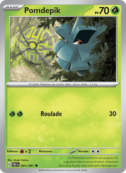 Pomdepik 001/245 Pokémon Destinées de Paldea (EV4.5)