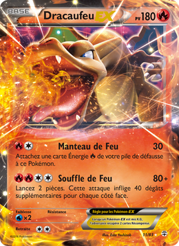 Dracaufeu-EX 11/117 — Pokémon Générations (GEN)