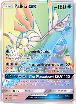 Palkia GX 132/146 — Pokémon Lumière Interdite (FLI)