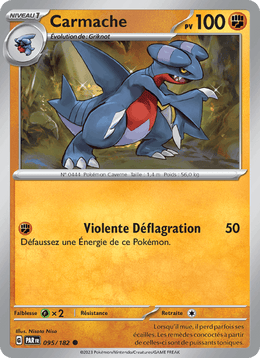 Carmache 095/266 Pokémon Faille Paradoxe (EV04)