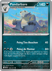 Pandarbare 140/295 Pokémon Héros Transcendants (ME2.5)