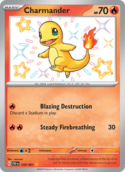 Salamèche 109/245 — Pokémon Destinées de Paldea (EV4.5)