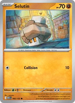 Selutin 082/188 Pokémon Méga-Évolution (ME01)