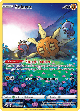 Solaroc GG15/160 Pokémon Zénith Suprême (CRZ)