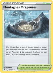 Montagnes Orageuses 161/237 Pokémon Évolution Céleste (EVS)