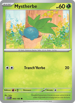 Mystherbe 043/207 Pokémon 151 (MEW)
