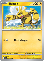 Élektek 068/244 Pokémon Rivalités Destinées (EV10)