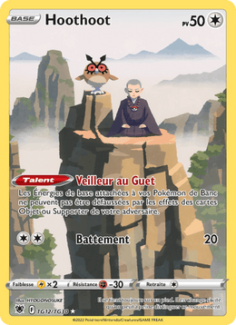 Hoothoot TG12/216 Pokémon Astres Radieux (ASR)