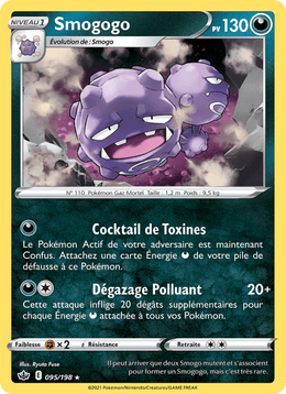 Smogogo 95/233 Pokémon Règne de Glace (CRE)