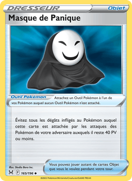 Masque de Panique 165/217 Pokémon Origine Perdue (LOR)