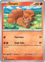 Goupix 028/230 Pokémon Flammes Obsidiennes (EV03)