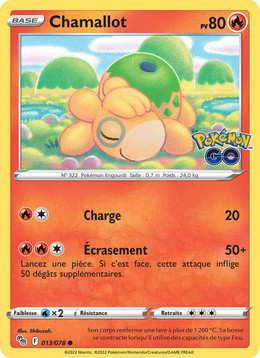 Chamallot 013/88 Pokémon Pokémon GO