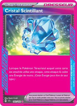 Cristal Scintillant 142/175 Pokémon Couronne Stellaire (EV07)