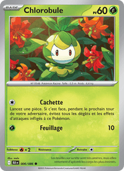 Chlorobule 006/172 Pokémon Foudre Noire (BLK)