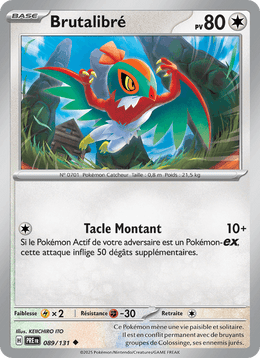 Brutalibré 089/180 Pokémon Évolutions Prismatiques (EV8.5)