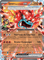 Ogerpon Masque du Fourneau-ex 040/226 Pokémon Mascarade Crépusculaire (EV06)