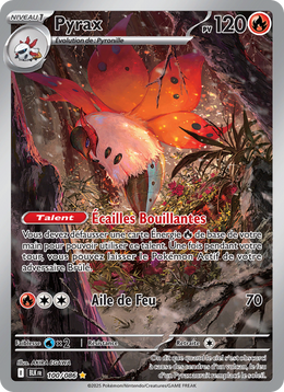 Pyrax 100/86 — Pokémon Foudre Noire (BLK)