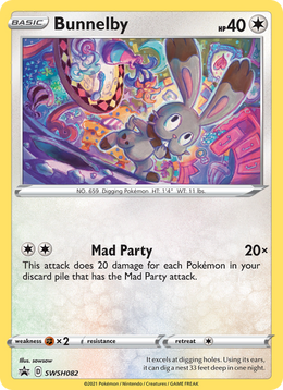 Sapereau SWSH082/PROMO — Pokémon Promo Épée et Bouclier (SWSHP)