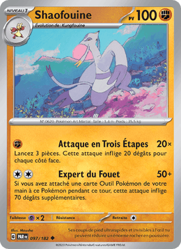 Shaofouine 097/266 Pokémon Faille Paradoxe (EV04)