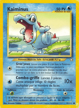 Kaiminus 81/111 Pokémon Neo Genesis (N1)