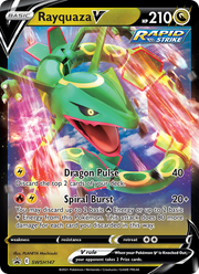 Rayquaza V SWSH147/PROMO — Pokémon Promo Épée et Bouclier (SWSHP)