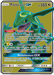Rayquaza GX 160/183 — Pokémon Tempête Céleste (CES)