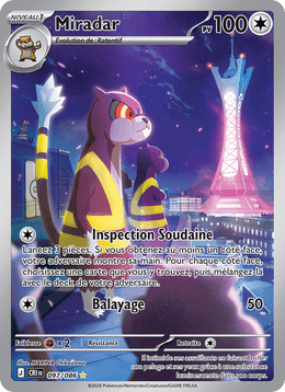 Miradar 097/122 Pokémon Chaos Ascendant (ME04)