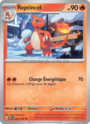 Reptincel 027/230 Pokémon Flammes Obsidiennes (EV03)