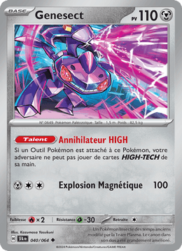 Genesect 040/99 Pokémon Fable Nébuleuse (EV6.5)