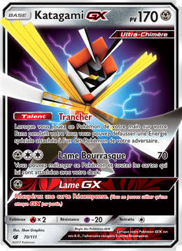 Katagami GX 70/125 — Pokémon Invasion Carmin (CIN)