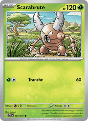 Scarabrute 003/180 Pokémon Évolutions Prismatiques (EV8.5)