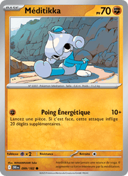 Méditikka 099/244 Pokémon Rivalités Destinées (EV10)