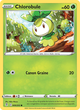 Chlorobule 9/237 Pokémon Évolution Céleste (EVS)