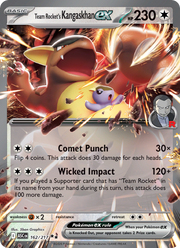 Kangourex-ex de la Team Rocket 162/295 — Pokémon Héros Transcendants (ME2.5)