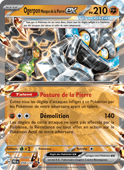Ogerpon Masque de la Pierre-ex 058/180 Pokémon Évolutions Prismatiques (EV8.5)