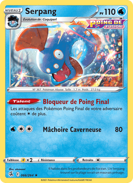 Serpang 66/284 Pokémon Poing de Fusion (FST)