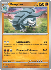 Donphan 049/245 Pokémon Destinées de Paldea (EV4.5)