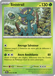 Sinistrail 010/252 Pokémon Étincelles Déferlantes (EV08)