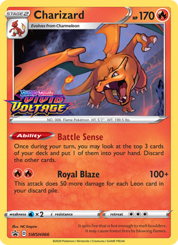 Dracaufeu SWSH066/PROMO — Pokémon Promo Épée et Bouclier (SWSHP)