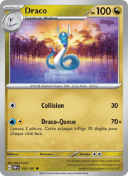 Draco 158/230 Pokémon Flammes Obsidiennes (EV03)