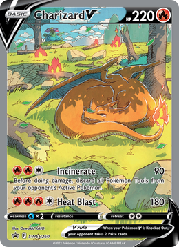 Dracaufeu V SWSH260/PROMO — Pokémon Promo Épée et Bouclier (SWSHP)