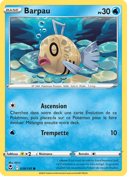 Barpau 039/215 Pokémon Tempête Argentée (SIT)