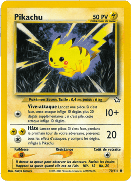 Pikachu 70/111 Pokémon Neo Genesis (N1)
