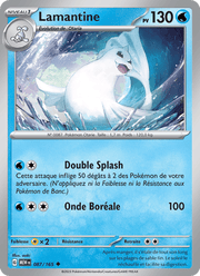 Lamantine 087/207 Pokémon 151 (MEW)