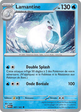 Lamantine 087/207 Pokémon 151 (MEW)