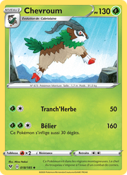 Chevroum 18/203 Pokémon Voltage Éclatant