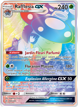 Rafflesia GX 250/271 — Pokémon Éclipse Cosmique (CEC)