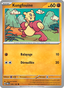 Kungfouine 096/266 Pokémon Faille Paradoxe (EV04)